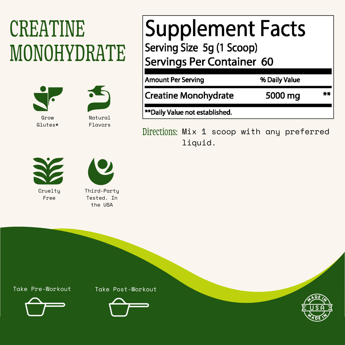 Creatine Monohydrate
