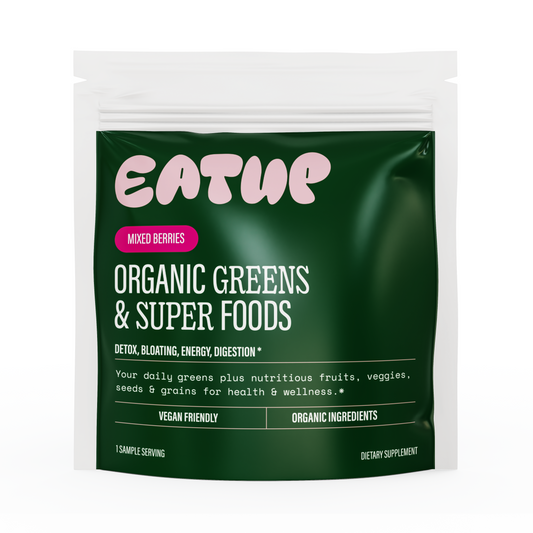 Organic Greens & Super Foods - One Serving Size Sample Pack Only