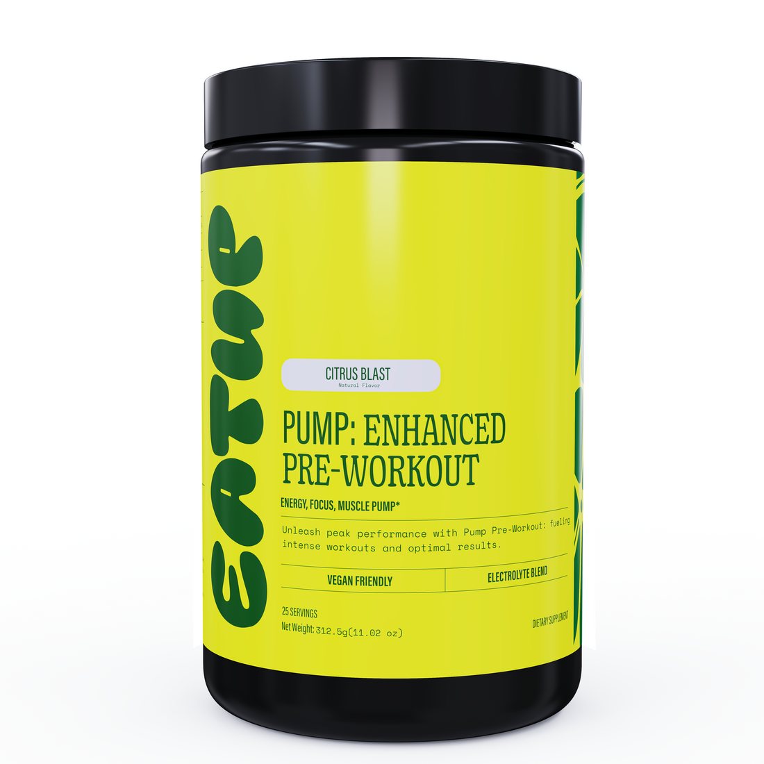 Pump Enhanced PreWorkout Powder