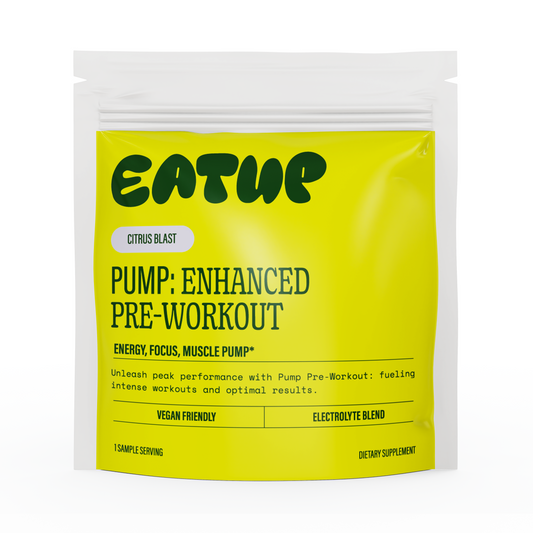 Pump: Enhanced Pre-Workout Powder - One Serving Size Sample Pack Only