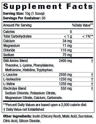 BCAA +EAA Electrolyte Powder