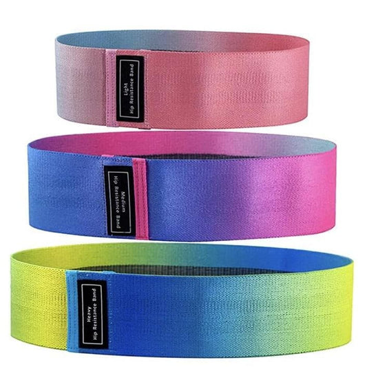 3pc Gradient Resistance Band Set